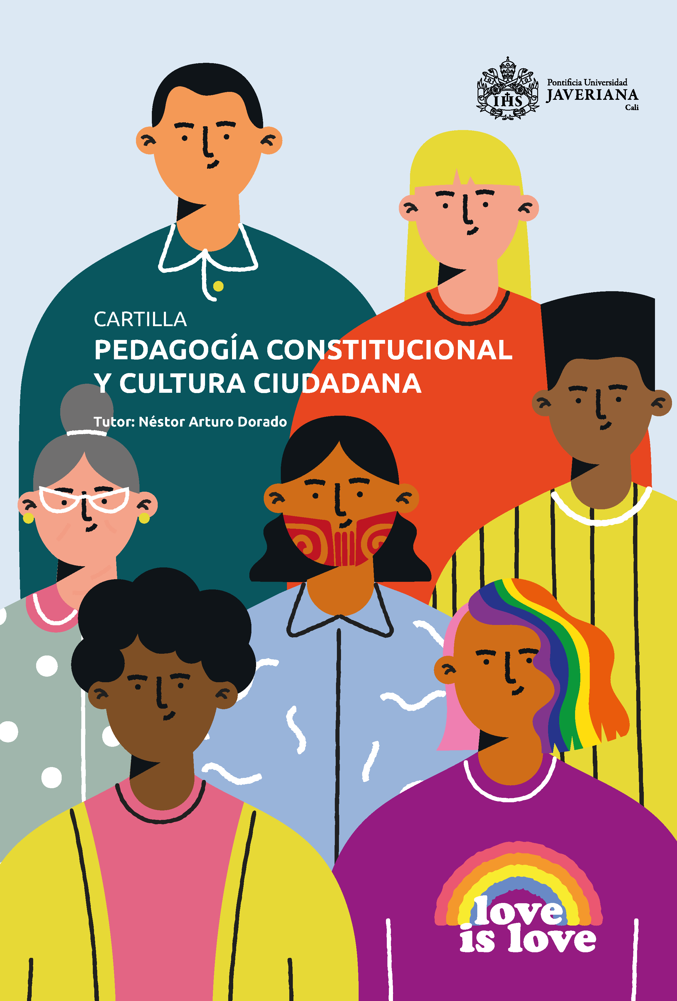 Portada Cartilla Pedagogía constitucional y cultura ciudadana