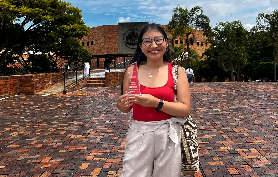 Fundación El Nogal otorgó premio de cultura ciudadana a estudiante de Derecho de la Javeriana Cali