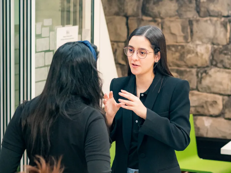 Camila Carcache, estudiante de Ingeniería Civil de la Javeriana Cali que fue CEO por un mes de Adecco