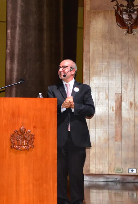 Gratitud al rector, Luis Felipe Gómez, S.J. 